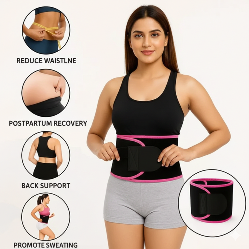 Adjustable Waist Trimmer Belt